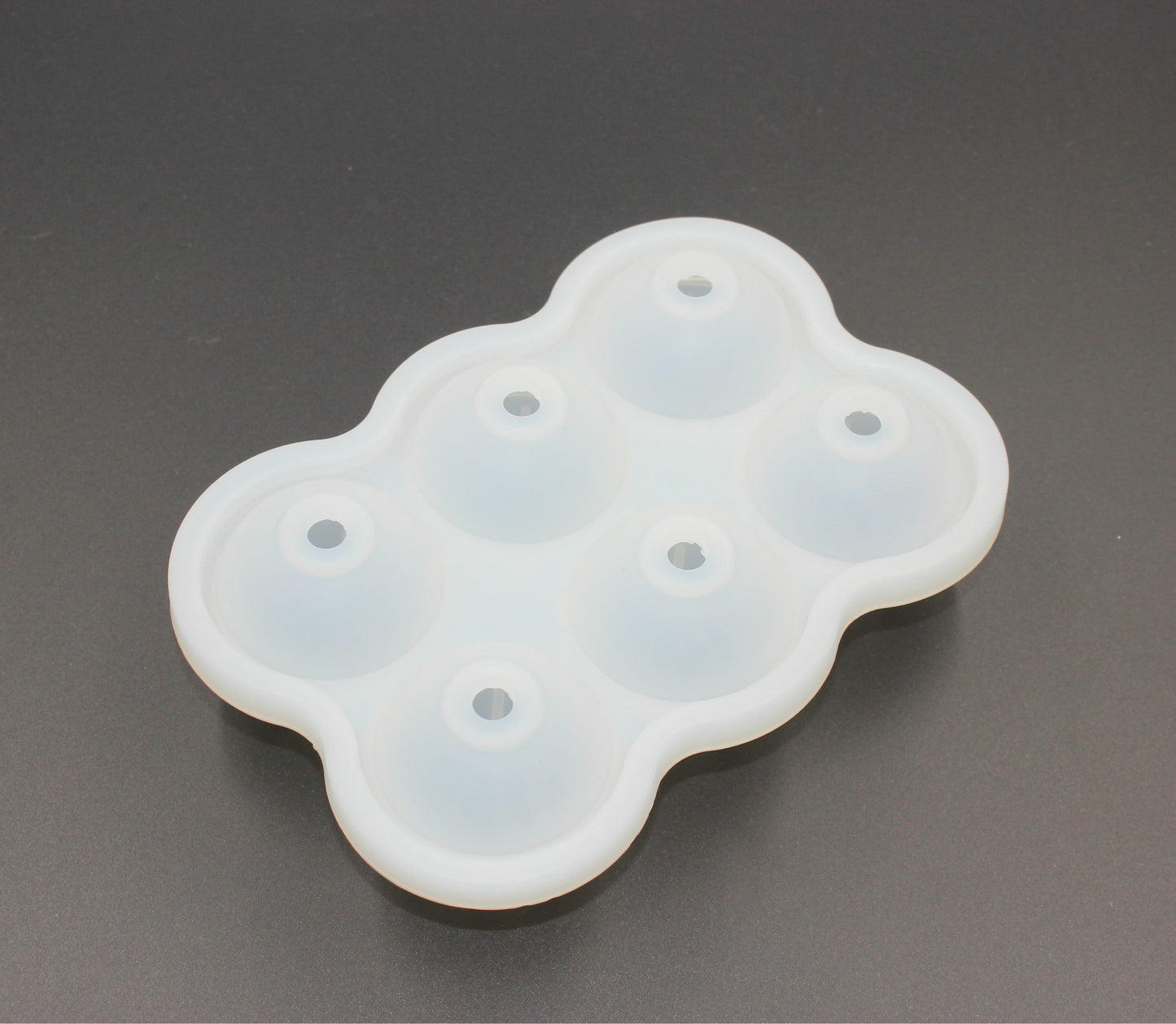Large Ice Cube Maker Silicone Mold 6 Cell