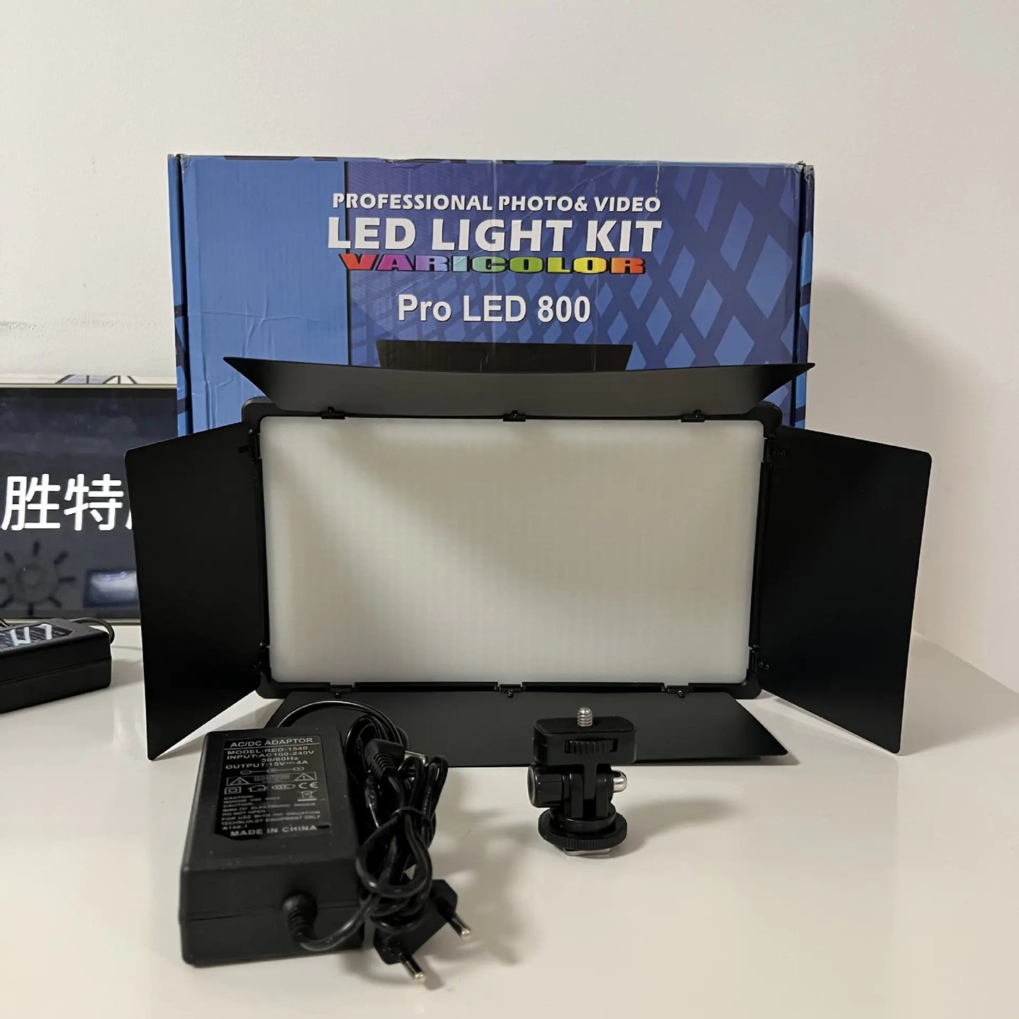 PRO LED Video Light for DSLR Photography (Indoor/Outdoor)