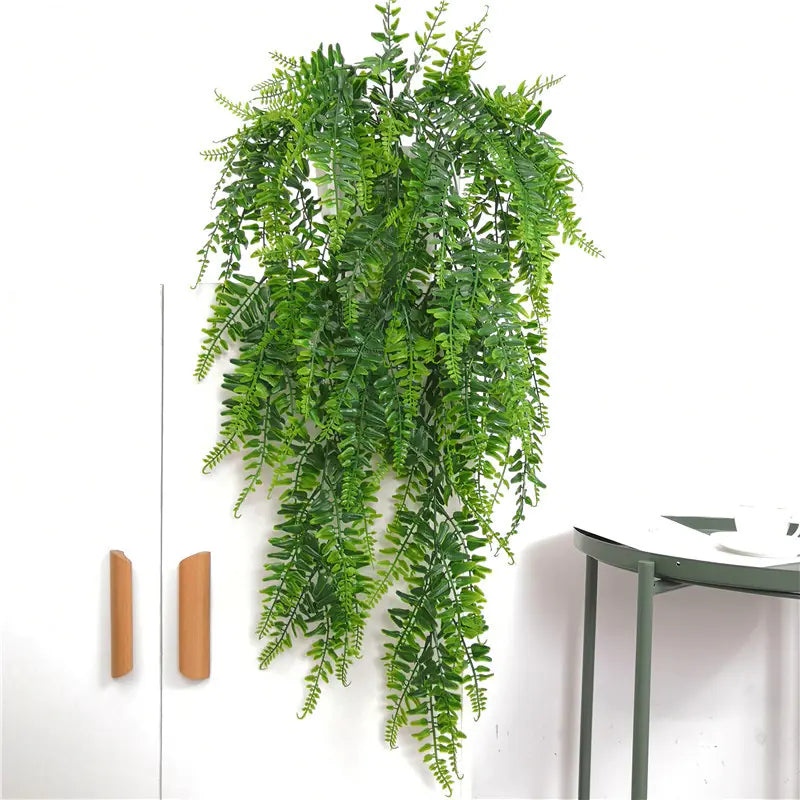 Artificial Hanging Fern Plant Decor