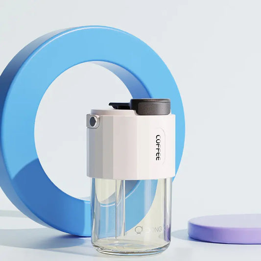 Portable Cold Brew Coffee Cup with Handheld Straw