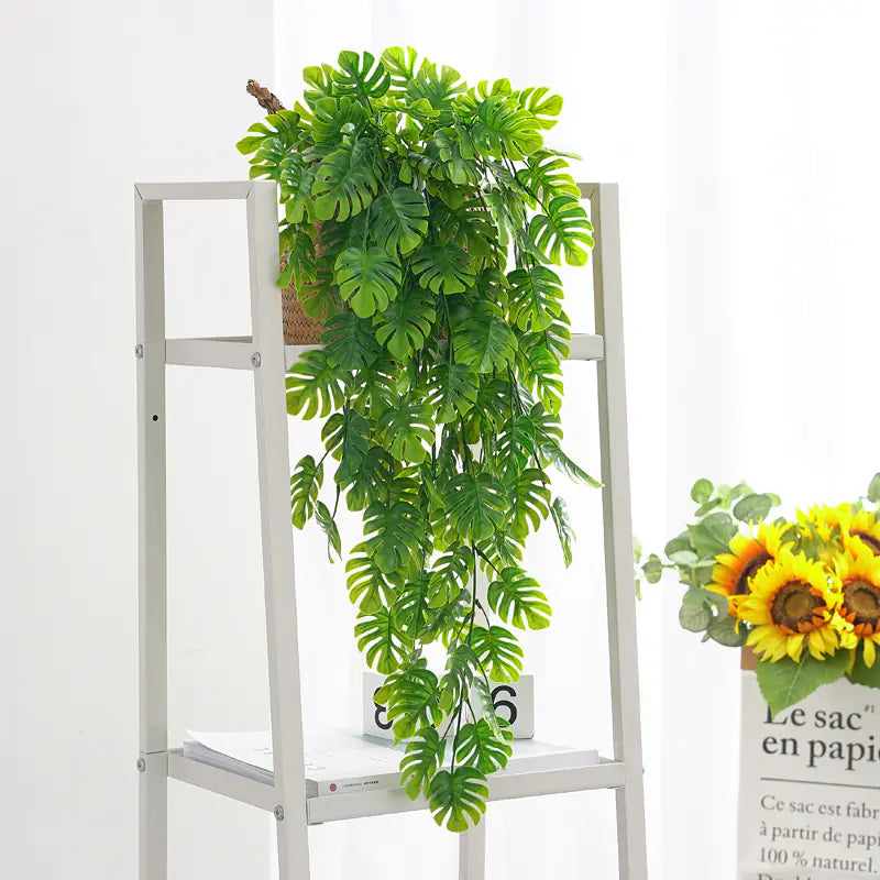 Artificial Hanging Fern Plant Decor