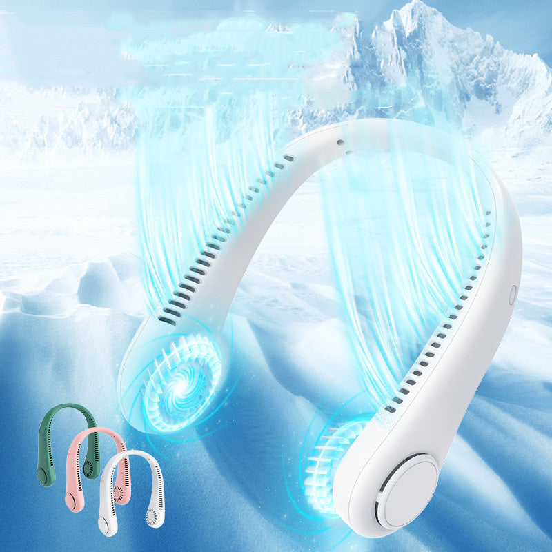 Rechargeable USB Mini Neck Fan