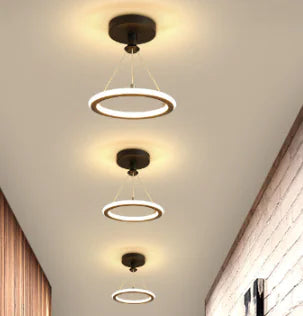 BARBEAM Modern Porch Entrance Light LED Ceiling Fixture