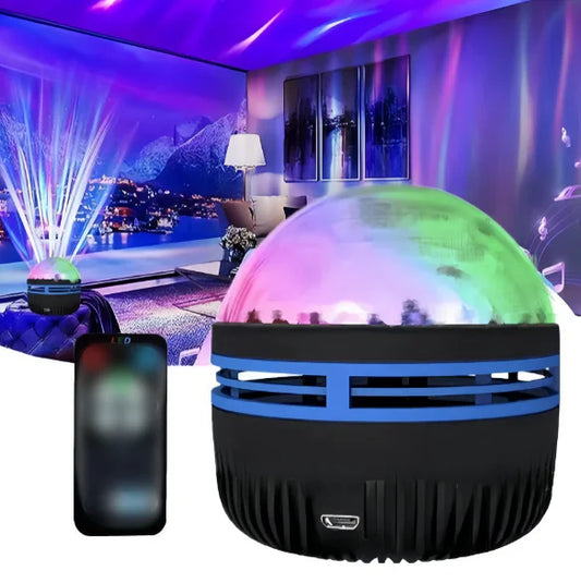 2 in 1 Northern Lights and Ocean Wave Projector (One Unit)