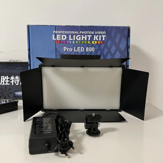 PRO LED Video Light for DSLR Photography (Indoor/Outdoor)