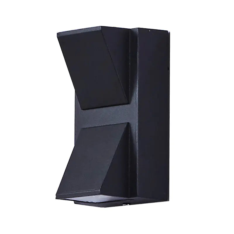Outdoor Waterproof Double-Head Wall Light Fixture