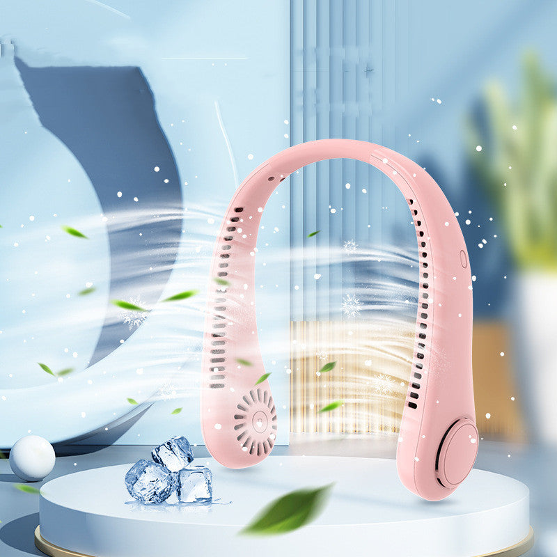Rechargeable USB Mini Neck Fan