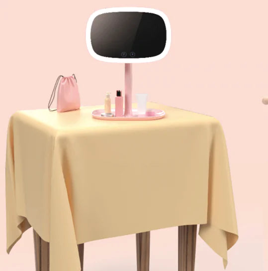 Smart LED Makeup Mirror with Lighting Features