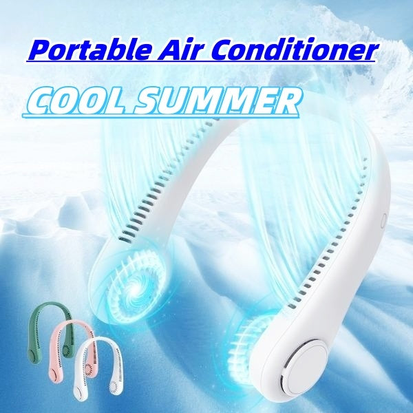 Rechargeable USB Mini Neck Fan